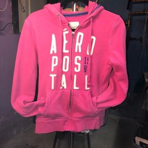 Gently used aeropostale full zip LARGE hoodie